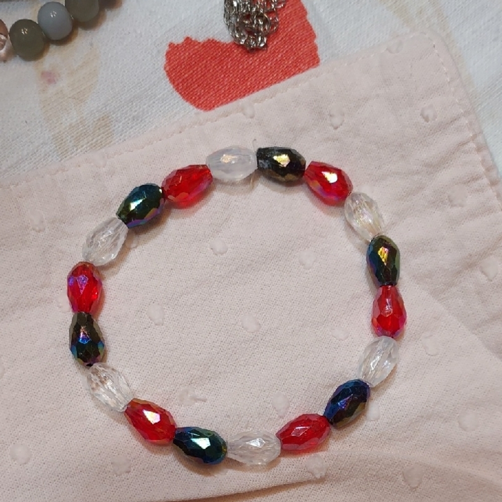 Multicolor Handcrafted Beaded Bracelet